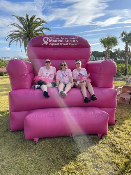 Kinsey Vincent Pyle attended the Breast Cancer Walk
